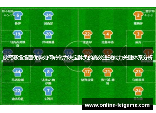 欧冠赛场场面优势如何转化为决定胜负的高效进球能力关键体系分析