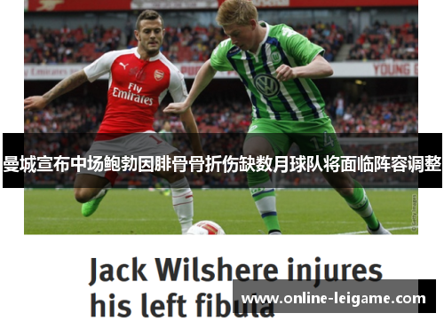 曼城宣布中场鲍勃因腓骨骨折伤缺数月球队将面临阵容调整