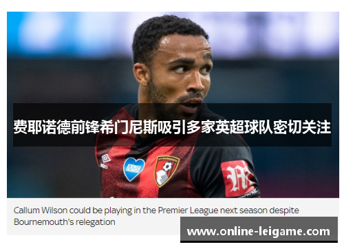 费耶诺德前锋希门尼斯吸引多家英超球队密切关注